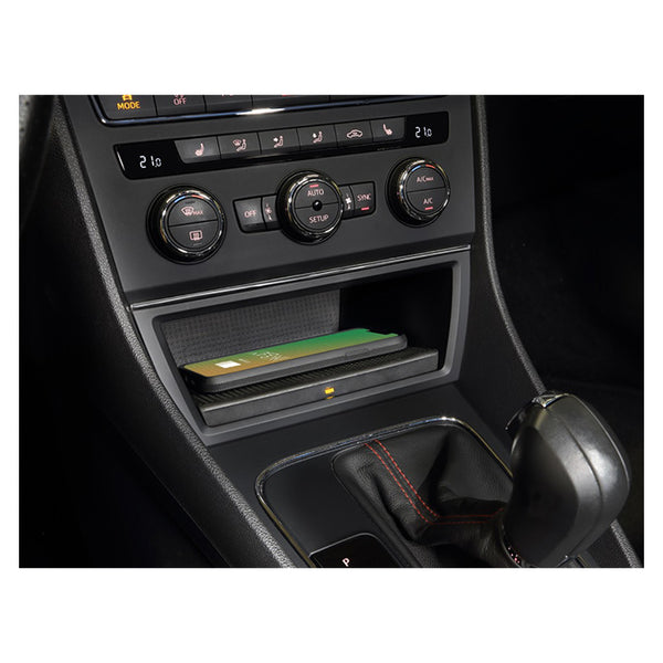 Qi Trådløs lader Seat Leon (5F) 11/2012 - 10/2016 10W