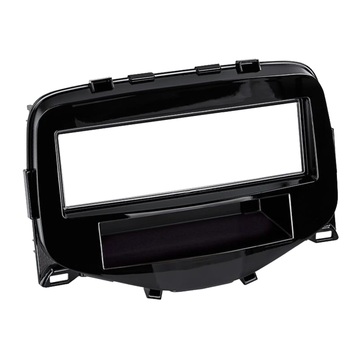 Radioramme 1-DIN til Citroën C1 / Peugeot 108 / Toyota Aygo 07/2014-> sort - ACV