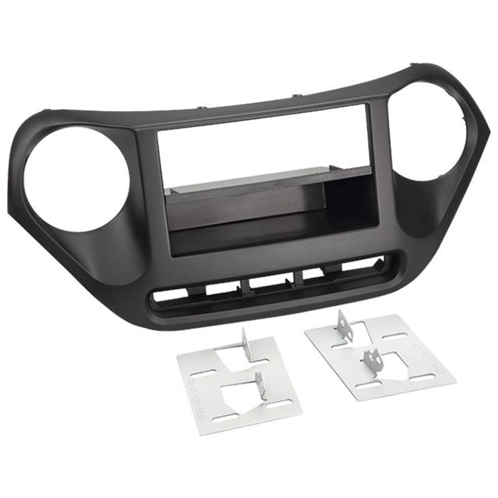 Radioramme 2-DIN til Hyundai i10 (IA) fra 11/2013, sort - ACV