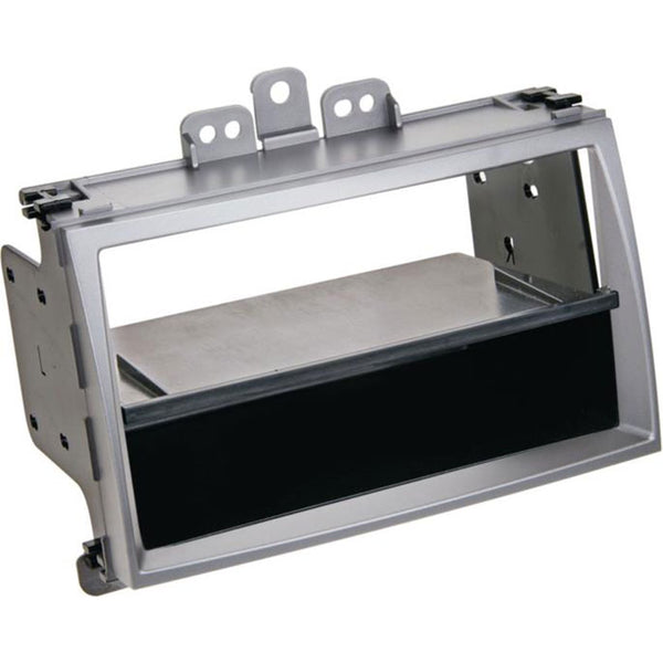 Radioramme 2-DIN med opbevaringsrum til Hyundai i20 (03-12) sølv - ACV