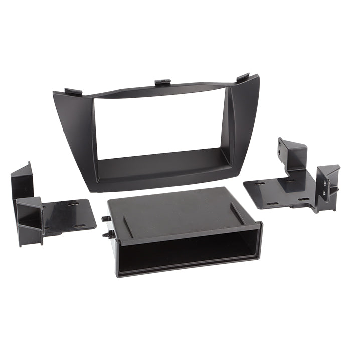 2-DIN radioramme m/lomme Hyundai IX35 2010- sort