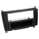 2-DIN radioramme m/lomme Mercedes CLK 2004- sort