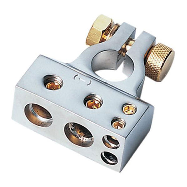 Batteriterminal minuspol 35/20/10 mm² sølv - ACV