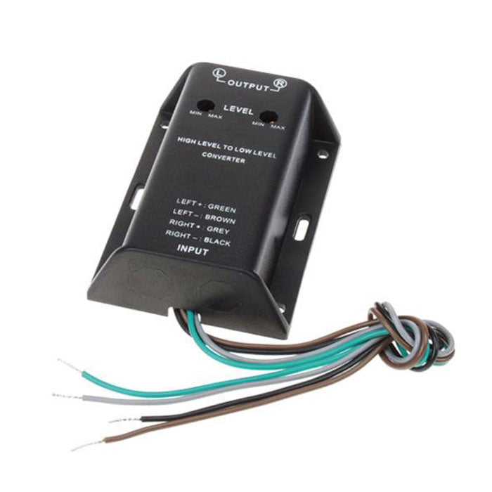 High-level adapter til bilstereo med justerbare udgange - ACV