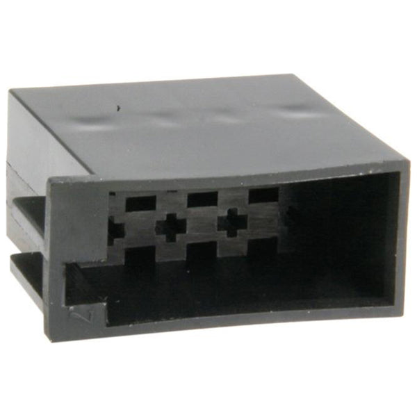 Løst ISO-hus 8-pin til 2,8 mm blade terminaler, sort - acv