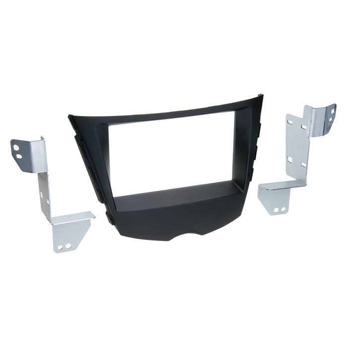 2-DIN radioramme Hyundai Veloster 2011- sort