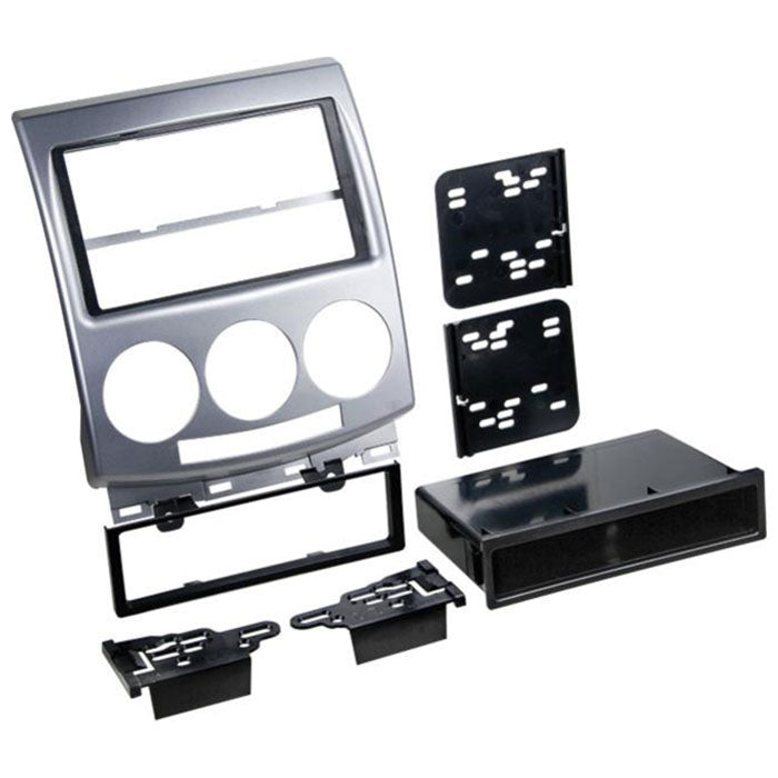 2-DIN kit Mazda 5 6/05->3/08 sølv