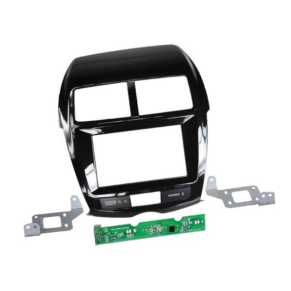 2-DIN kit Peugeot/Citroën, piano sort