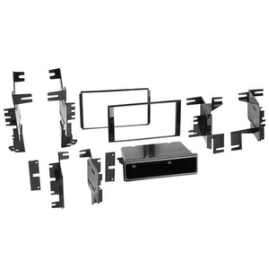 2-DIN ramme til Nissan (2013->) blank sort - ACV