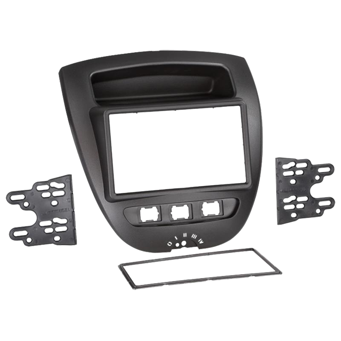 2-DIN radioramme Citroën C1 / Peugeot 107 / Toyota Aygo 2005-2014 - ACV