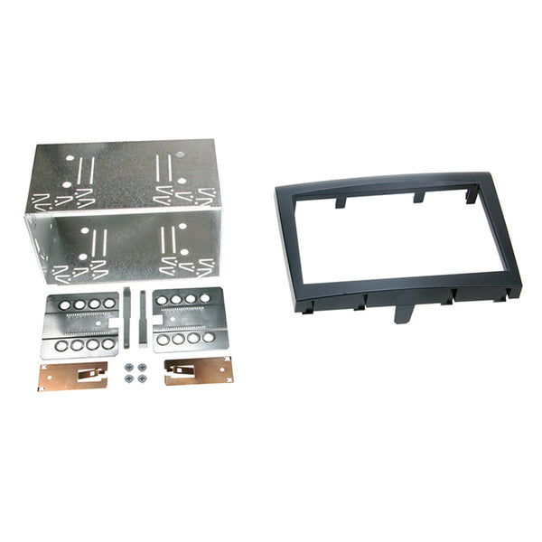 2-DIN monteringskit Porsche 991/997/Boxster 2008 sort - ACV