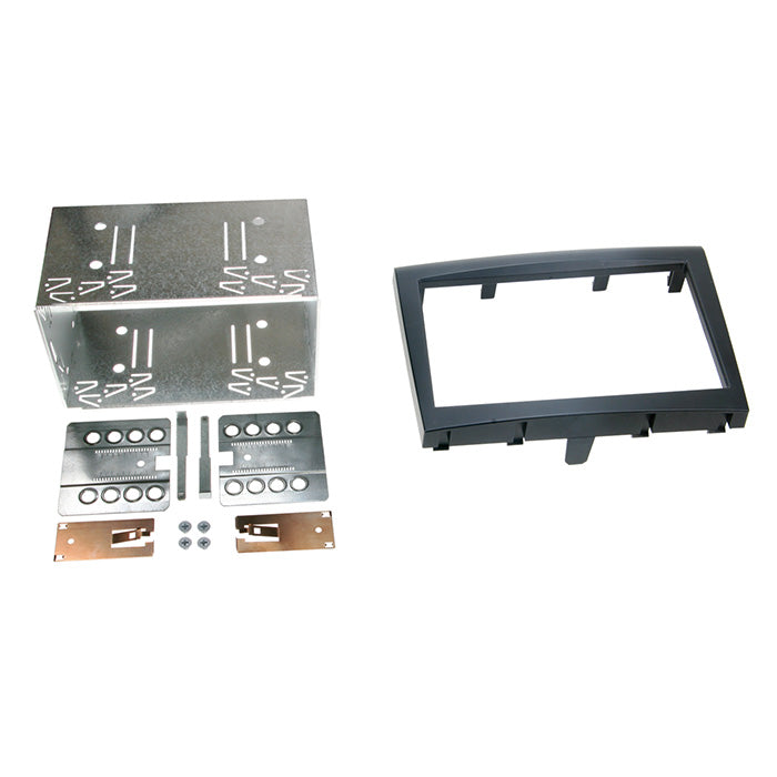2-DIN monteringskit Porsche 991/997/Boxster 2008 sort - ACV