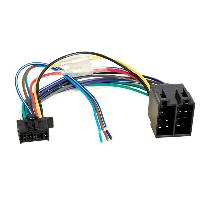 16-pin multistikadapter til JVC/Kenwood → ISO, 4x højttaler, fjernstyret funktion - ACV