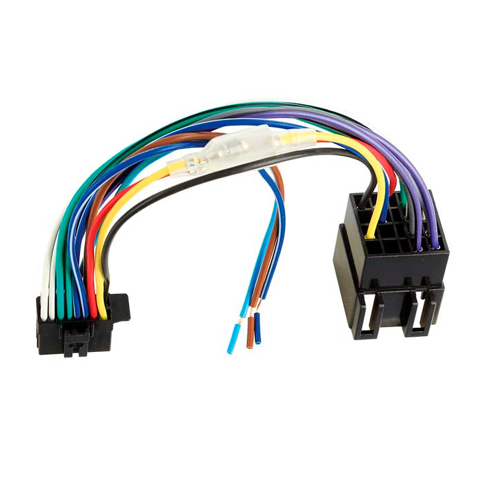 16-pin multistikadapter til JVC/Kenwood → ISO, 4x højttaler, fjernstyret funktion - ACV