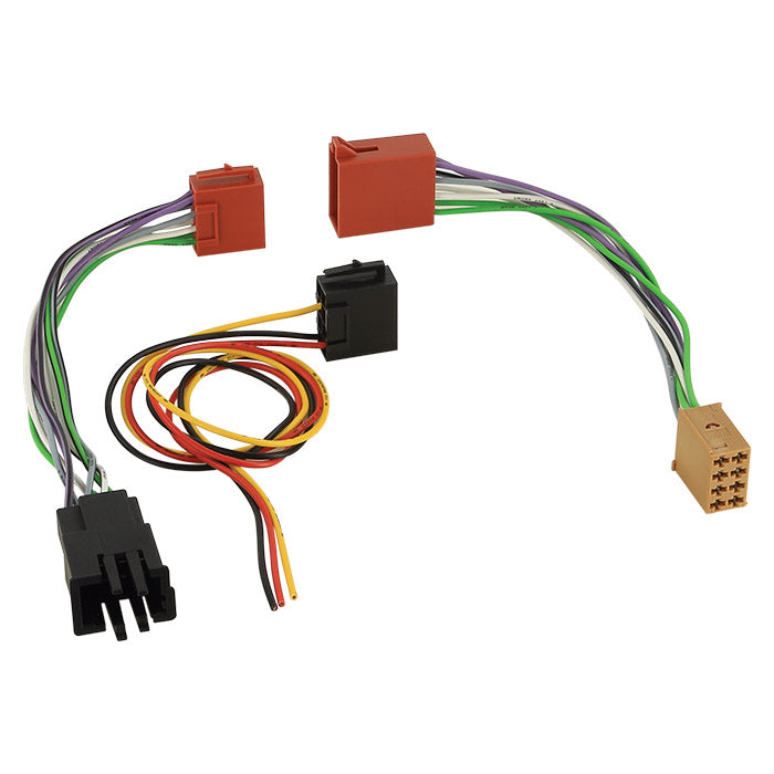 T-Harness Quadlock 40/52-pin til Audi/Porsche/VW/Smart (kompatibel OEM-forstærker) - acv