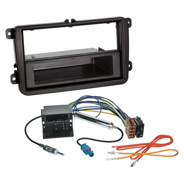 2-ISO kit m/lomme Seat/Skoda/VW passive/antenne