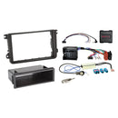 Komplet 2-DIN Kit m. rum Seat/Skoda/VW