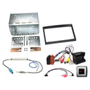 2-DIN kit Citroen/Fiat/Peugeot/Toyota RD4 HU ratbetj.