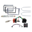 Komplet 2-DIN Kit Opel matt chrome analog