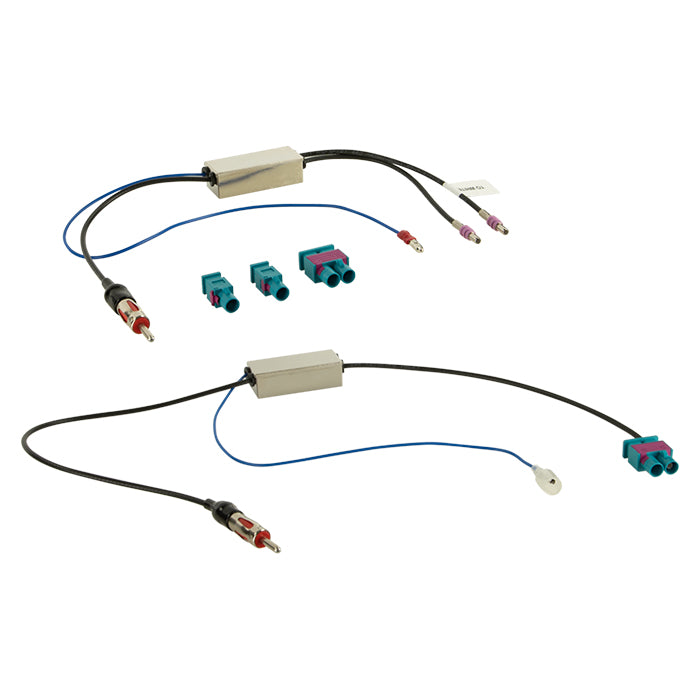 Komplet 9" Kit 1 VW Polo 04/2014-07/2017 sølv i-dapte