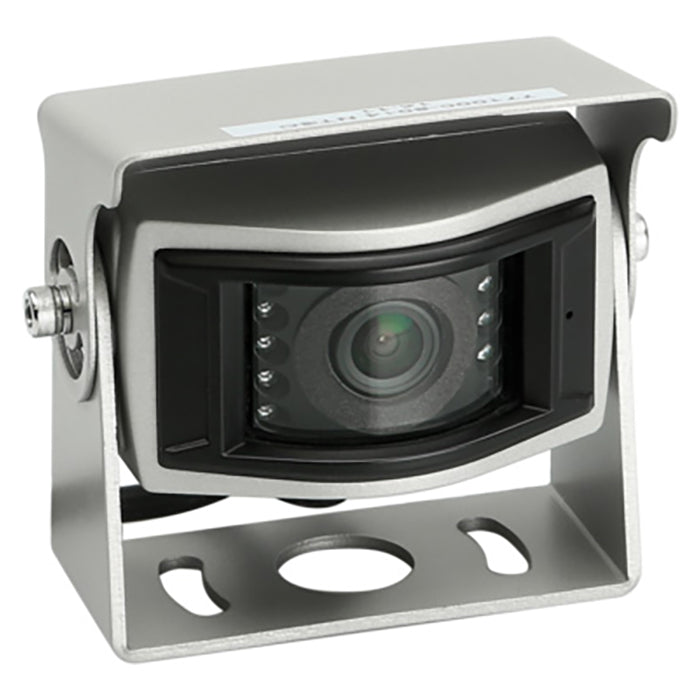 Bakkamera 170° vidvinkel nattesyn IP68 12V universal sølv - acv