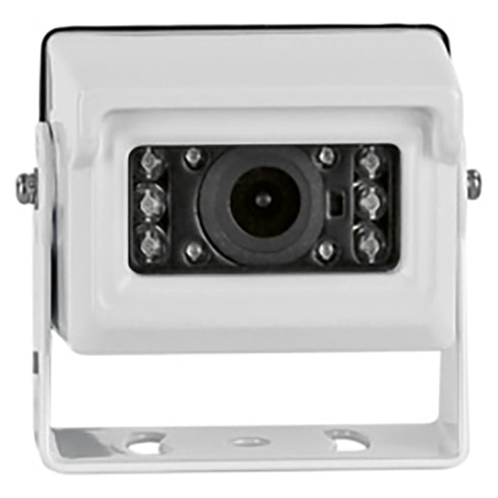 Bakkamera universal 12V med nightvision og IP68, hvid - acv