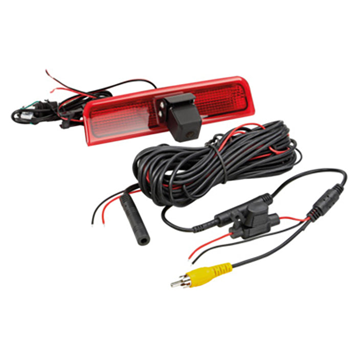 Bakkamera til VW Caddy 10/2003-04/2015 (justerbar vinkel, guide-linjer, IP68) - acv