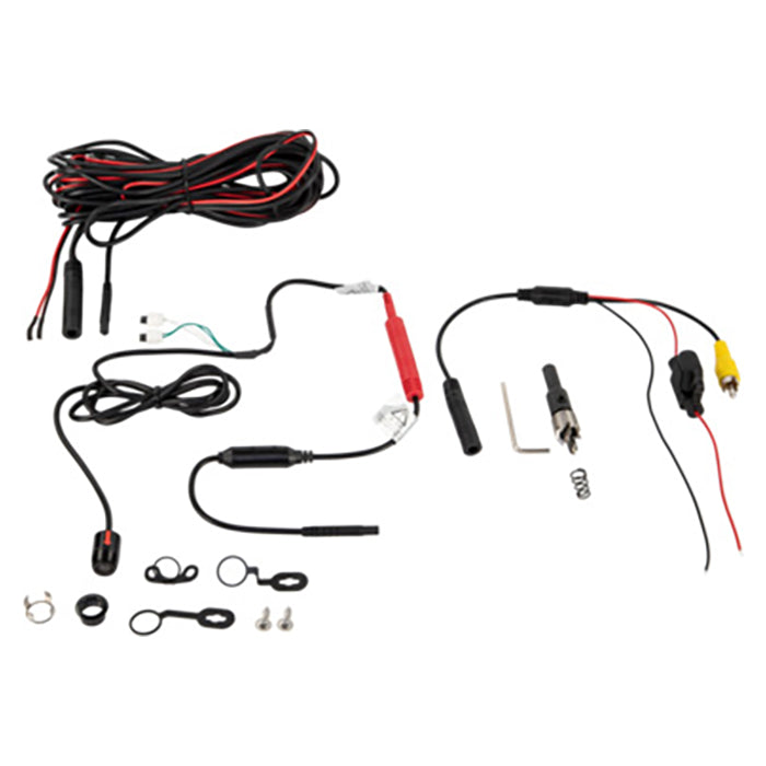 Bakkamera/frontkamera rundt 135° 12/24V IP68 justerbare linjer universal - ACV