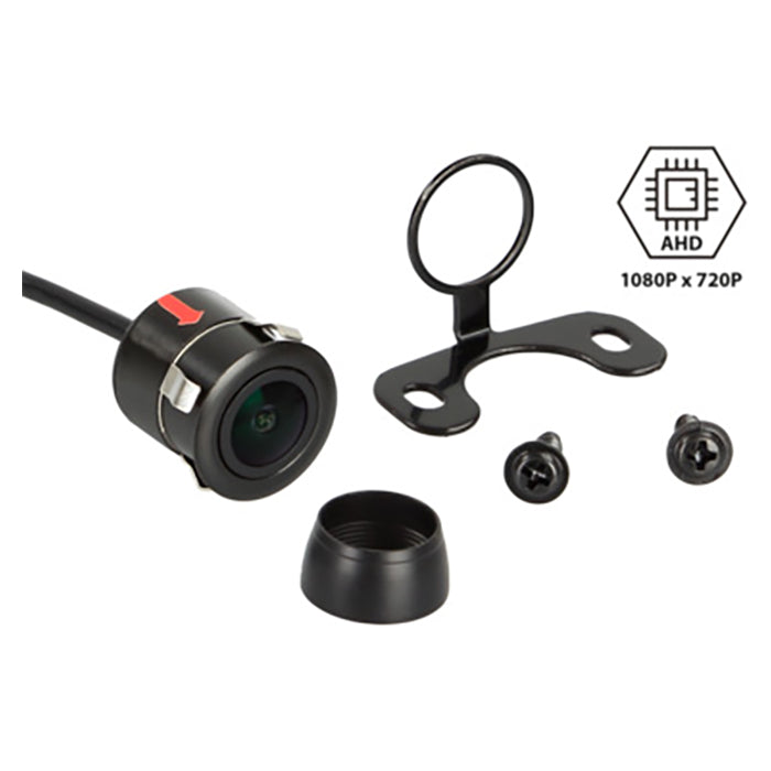 Bakkamera AHD universal 12/24V kompakt IP69K 210° synsvinkel - acv