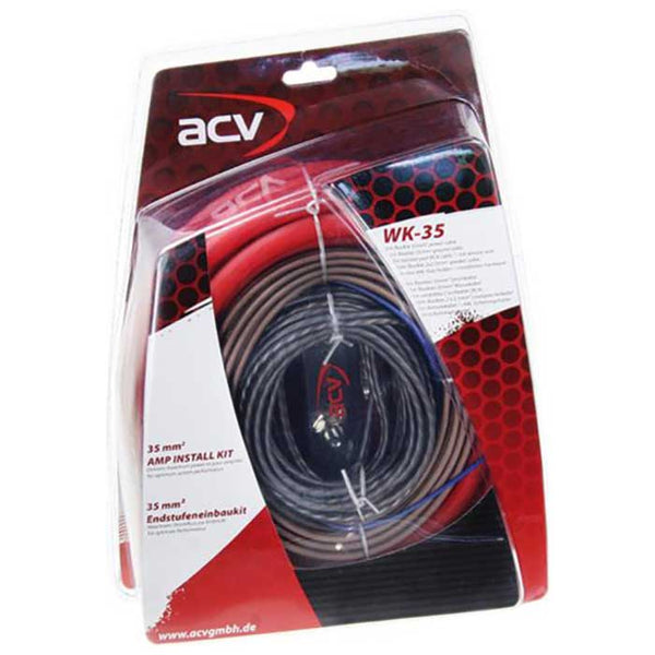 Kabelkit 35 kV 2-kanal til bilstereo - ACV
