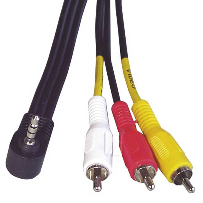 av Kabel MINIjack - 3 phonostik 1,5m
