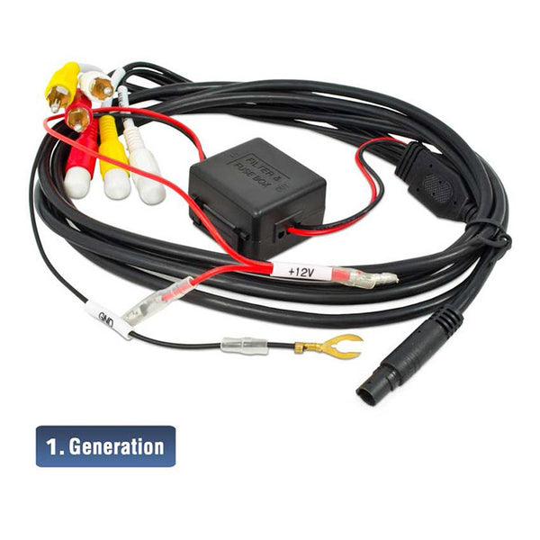 Ledningssæt 220 cm til OHV101‑HD / OHV156‑HD / OHV173‑HD - Ampire