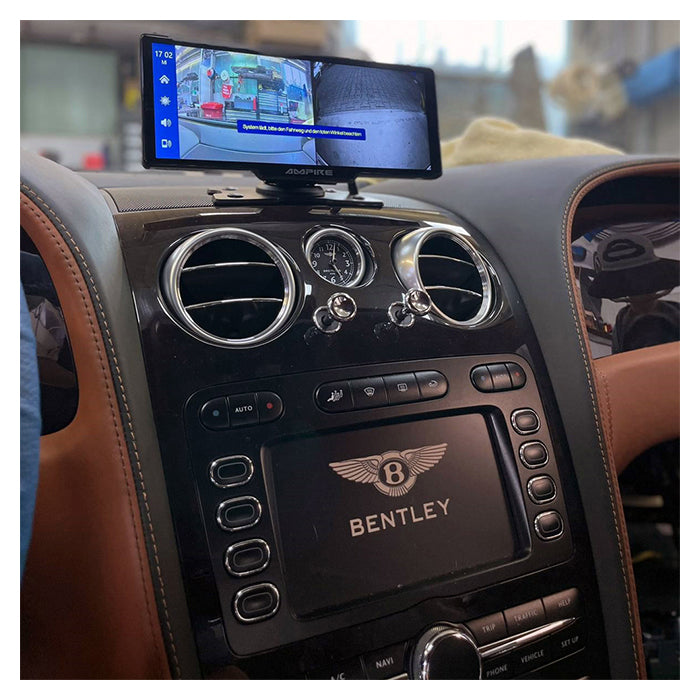 10 touchskærm med trådløs CarPlay & Android Auto + AHD dashcam - Ampire