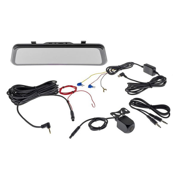 Ampire 9" bakspejl med CarPlay, Android Auto, Dashcam