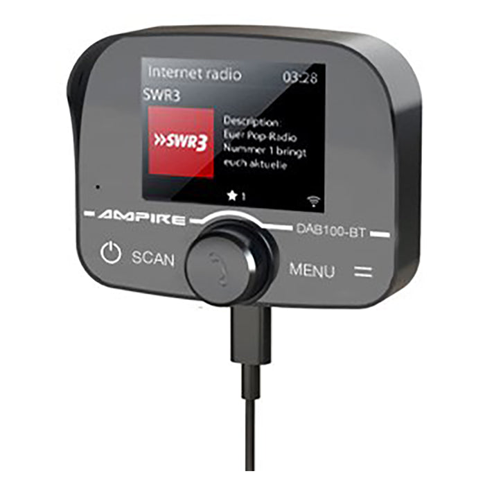 Håndfri Telefoni Med Dab+ Og A2Dpstreamin - ampire