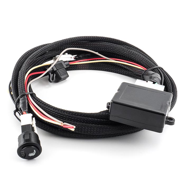 Sædevarmesæt 3 niveauer 12V til stof og læder - Ampire