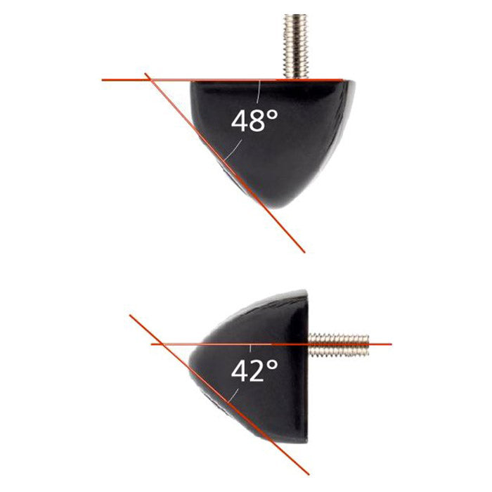 Bakkamera 155° vidvinkel, vandtæt IP69K, 8m kabel - Ampire
