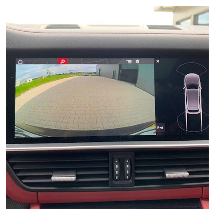 Bakkamera 155° vidvinkel, vandtæt IP69K, 8m kabel - Ampire