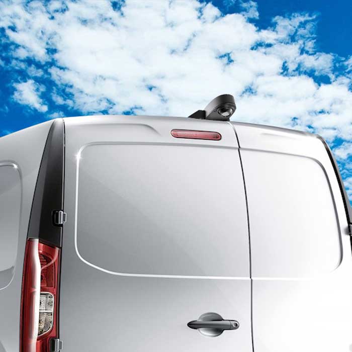 Bakkamera til varevogn (universal) - monteringsvenligt, infrarødt - Ampire