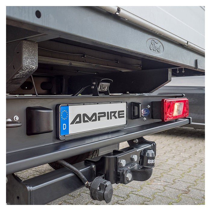 Bakkamera 1080P AHD 160° IR IP69K med 10m kabel - Ampire