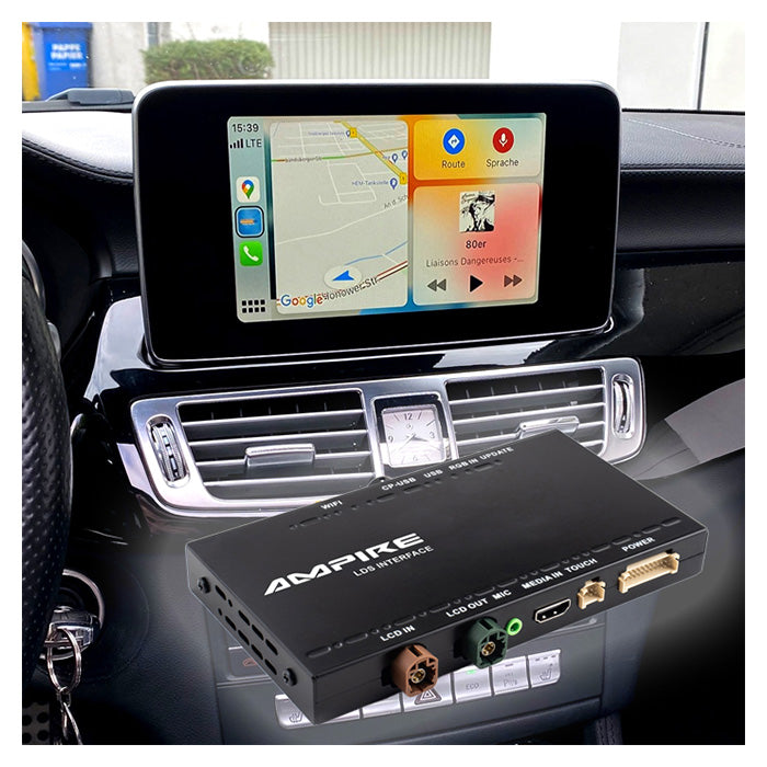 CarPlay & Android Auto adapter til Mercedes C/CL/E/S-klasse - Ampire