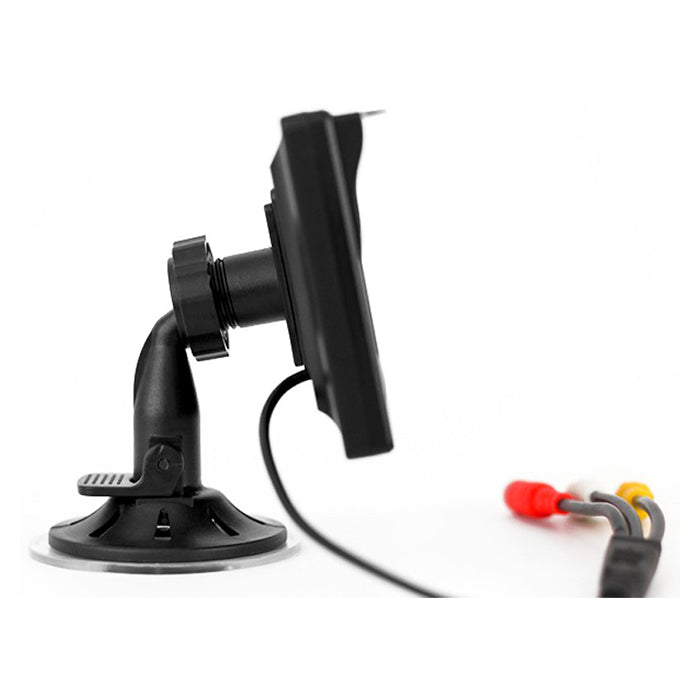 5 TFT monitor til bakkamera, 2 indgange, sugekop/klæbeholder - Ampire