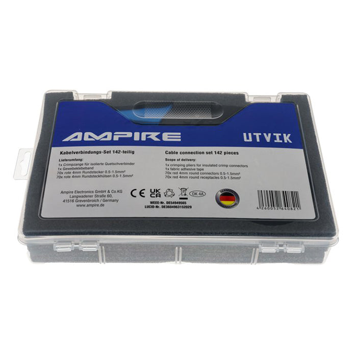 Kabeltilslutningssæt 142 Dele - ampire