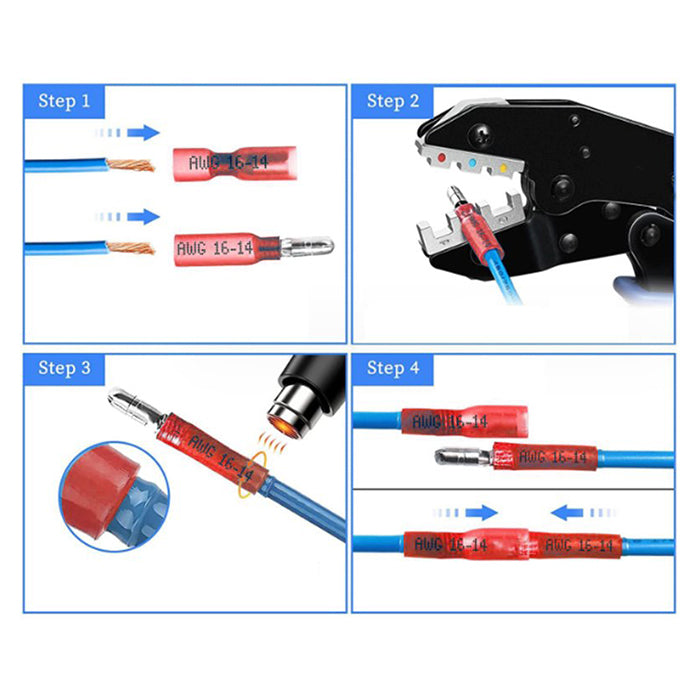 Kabeltilslutningssæt 142 Dele - ampire