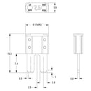 Ampire Tap til MICRO2-sikring 10A (ACZ) - 1 Stk.