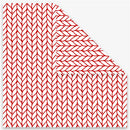 Origamipapir, str. 15x15 cm, 80 g, rød, 40 ark/ 1 pk.