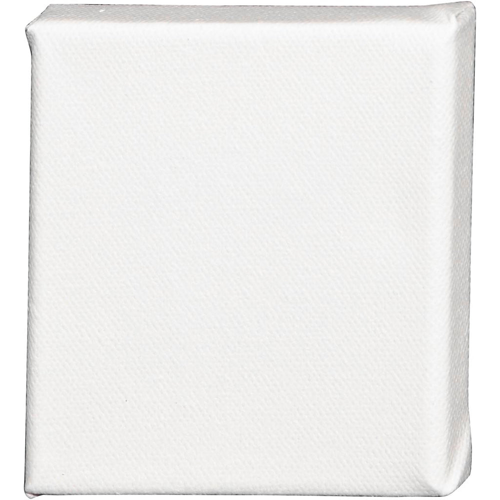 Malerlærred, D: 1.6 cm, str. 10x10 cm, 360 g, hvid, 10 stk./ 1 pk.