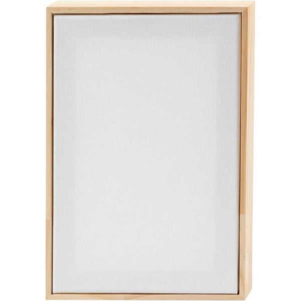 Malerlærred med træramme, str. 15,8x23,8 cm, 280 g, hvid, 10 stk./ 1 pk.