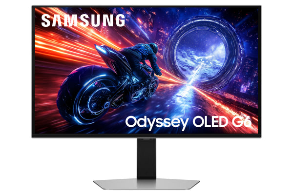 Samsung G60SF computerskærm 68,6 cm (27) 2560 x 1440 pixel Quad HD OLED Sølv