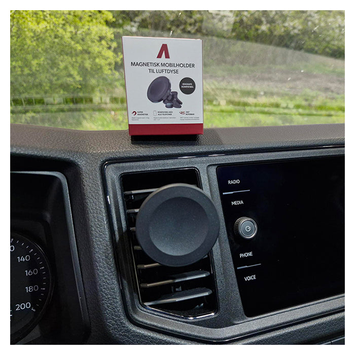 Magnetisk mobilholder til luftdyse, 360° roterbar, MagSafe-kompatibel - Avant